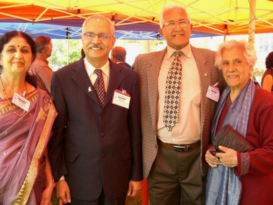 With Denzil and Mrs Enos